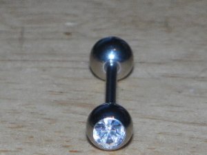 White Gem Round Tongue 428