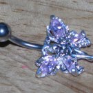 Fairy Gem Pink Wings Navel 33