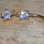 CZ Star Dangle Navel 142