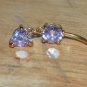 Heart Light Purple Navel 156