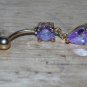 Teardrop Light Purple Navel 156
