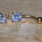 White Heart Dangle Navel 143