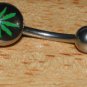 Pot Leaf Black Navel 5 Leaves 166