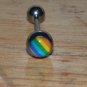 Rainbow Logo Round Tongue 184