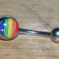 Female to Female Rainbow Love Logo Navel 184