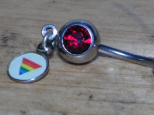 Rainbow Triangle Navel 184