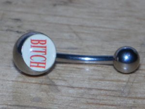 "Bitch" White Navel 186