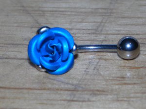 Light Blue Rose Navel 192