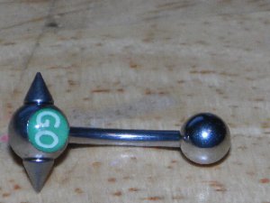"Go" Spikes Navel 297