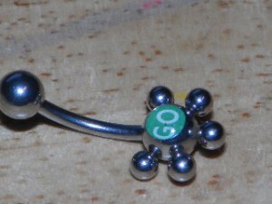"Go" Flower Navel 297