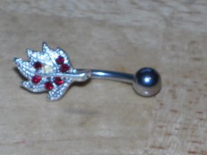 Maple Leaf Style 3 Red Navel 323
