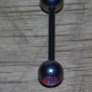 Confederate Flag Round Tongue 353