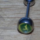 John Deere Logo Round Tongue 354
