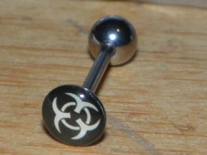 Biohazard Tongue Flat 358