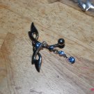 Tribal Mask 2 Blue Navel 399
