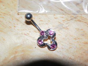 3 Leaf Clover Pink Navel 403