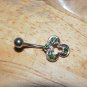 3 Leaf Clover Green Navel 403