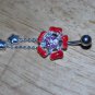 Flower Charms Red Navel 404