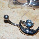 Moon Heart Charm White Navel 434