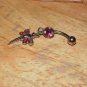 Two Tone Dragonfly Pink Navel 442
