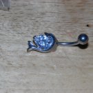 White Heart Dolphin Navel 444