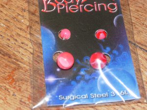 Red/Red 2 Pack Navel 602