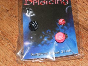 Black/Red 2 Pack Navel 701