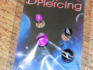 Purple/Black 2 Pack Navel 702