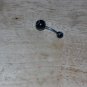 Black Marble Ball Navel 642