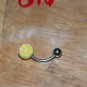 Yellow White Checkers Ball Navel 616