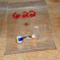 Orange/Blue/Yellow/White Cricket Ball Navel 622