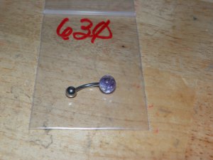 Purple Sparkle Navel 630