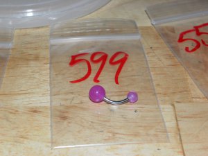 Purple Clear Navel 599