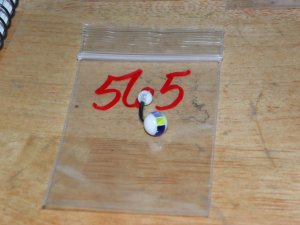 White Yellow Blue Center Stripe Navel 565