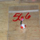 Purple Red White Center Stripe Navel 566