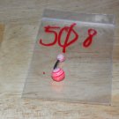 Pink & White Cricket Ball Navel 508