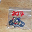 Large Rainbow Handcuffs Nipple Shield Pairs 807