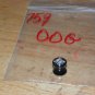 Black 00 Gauge Tattoo Style 8 Plug 759