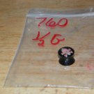 Black 1/2" Tattoo Style 4 Plug 760
