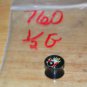 Black 1/2" Tattoo Style 11 Plug 760