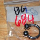 8 Gauge Horseshoe Barbell 684