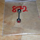 Red Gem Round Tongue 872