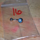 Star White on Blue Navel 16