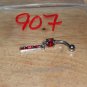 Large Fancy CZ Red Zipper 907