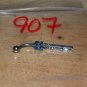 Large Fancy CZ Blue Zipper 907