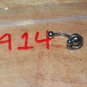 Silver Pipe with Large Hoop Navel 914