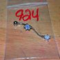 Star CZ White Cloudy Rainbow Navel 924