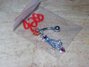Red Shooting Star Navel 928