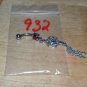 Pink CZ Gem Flower Dangle Navel 932