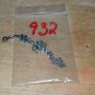 Light Blue CZ Gem Flower Dangle Navel 932